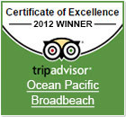 Ocean Pacific Resort Tripavisor Excellence 2012